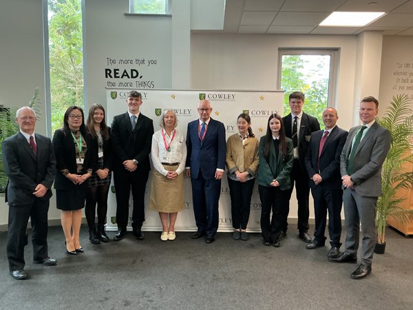 Cowley students share China experiences with British Ambassador